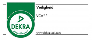 Dekra gecertificeerd VCA veiligheid